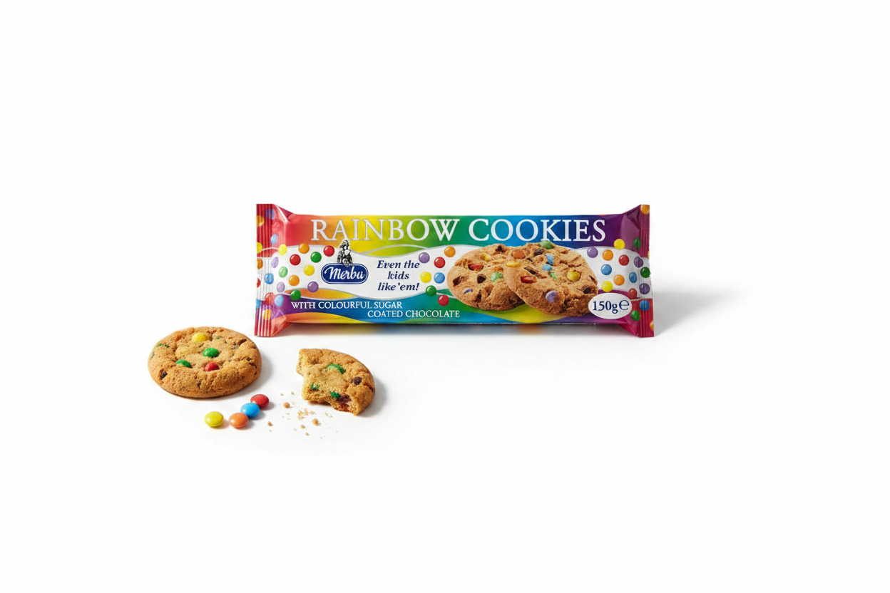 Merba Rainbow Cookies