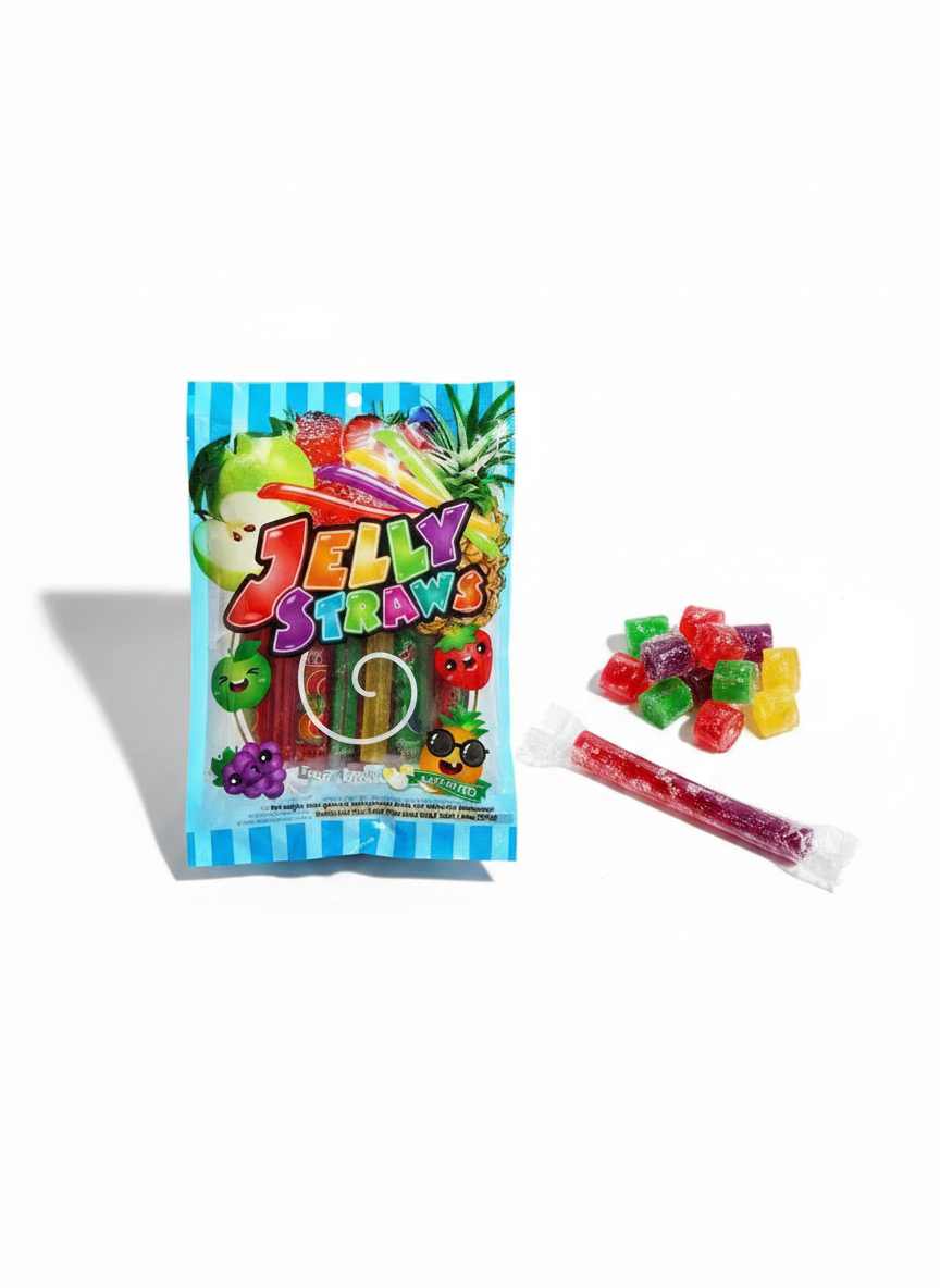 Jelly Straws Fruit Flavour