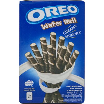 Oreo Vanilla Wafer Roll